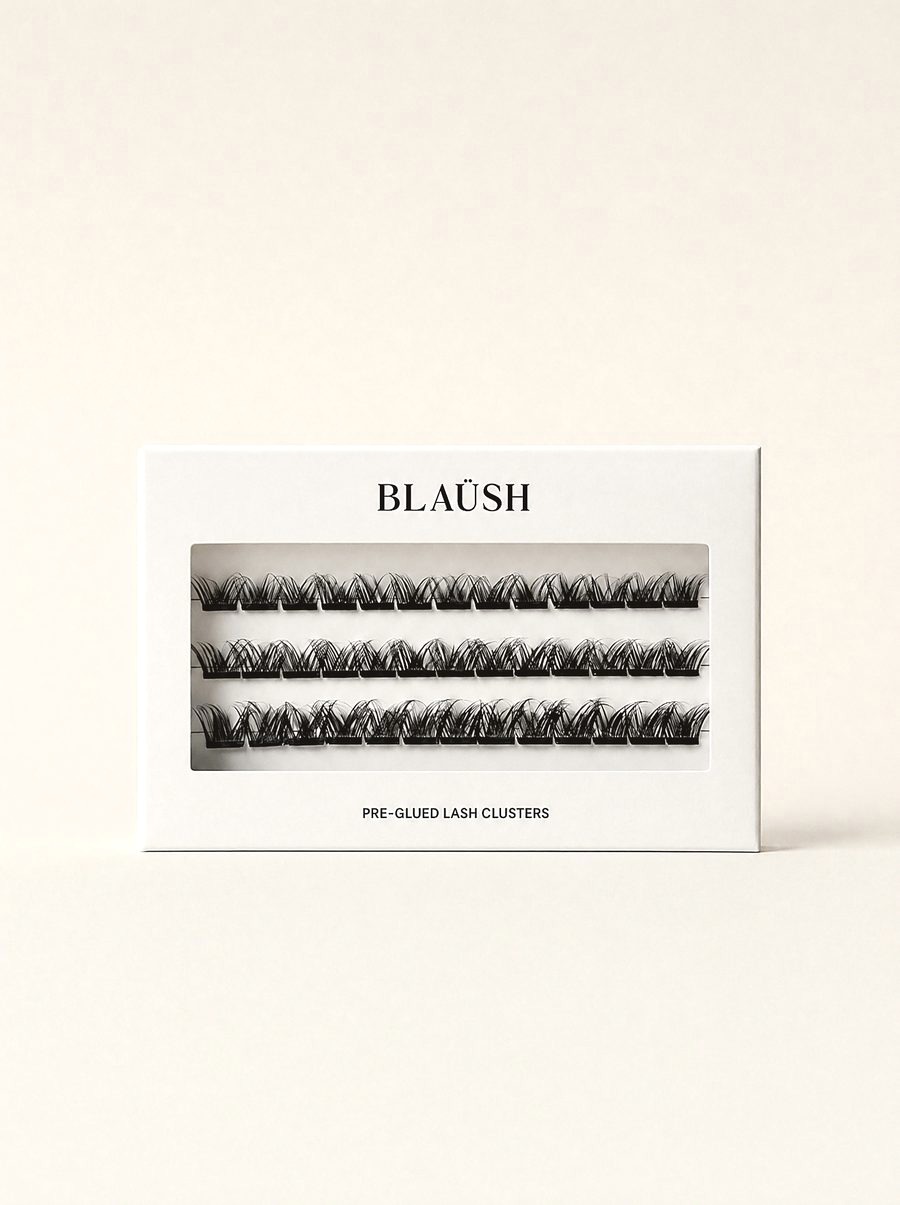 BLAÜSH Fumée — Pre-Glued Lash Clusters pack