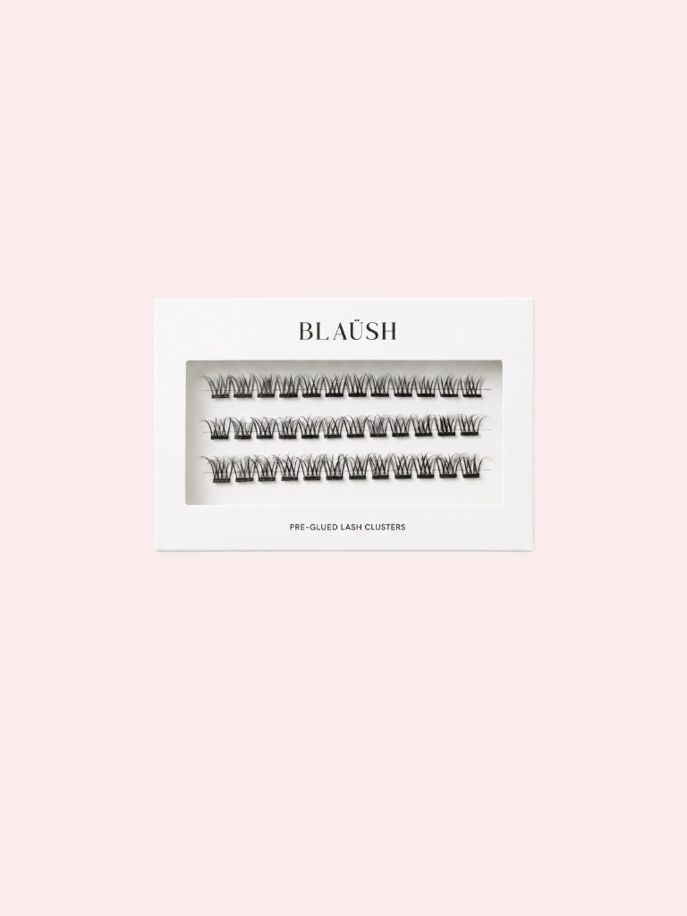 BLAÜSH Ivoire — Pre-Glued Lash Clusters pack
