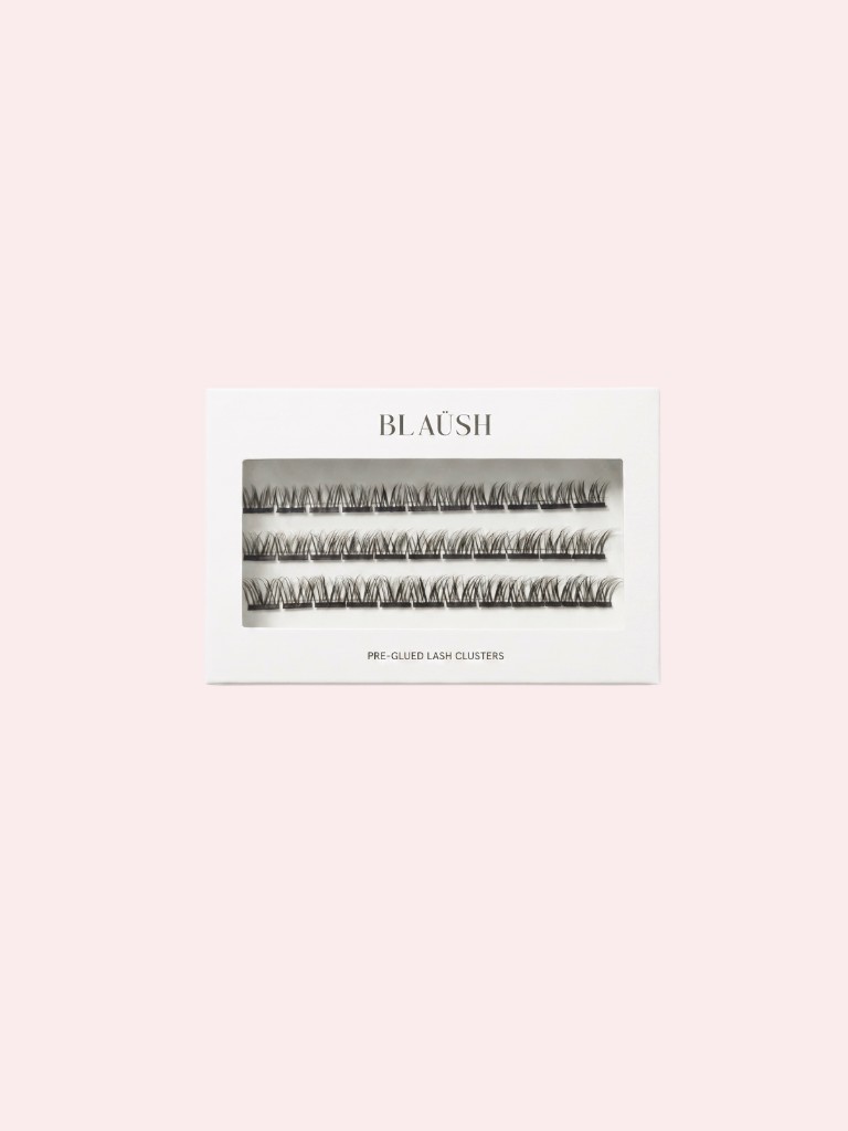 BLAÜSH Velours — Pre-Glued Lash Clusters pack
